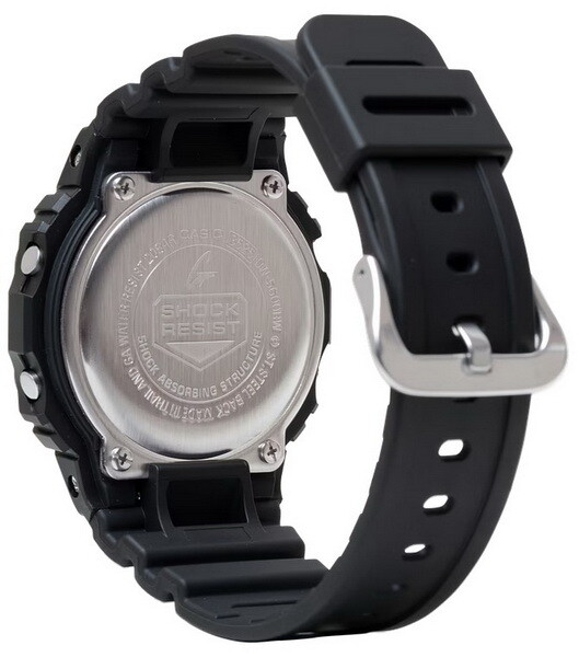 Casio G-Shock DW5600RW-1 Rainbow Brick Wall Pattern Dial Digital Black Watch