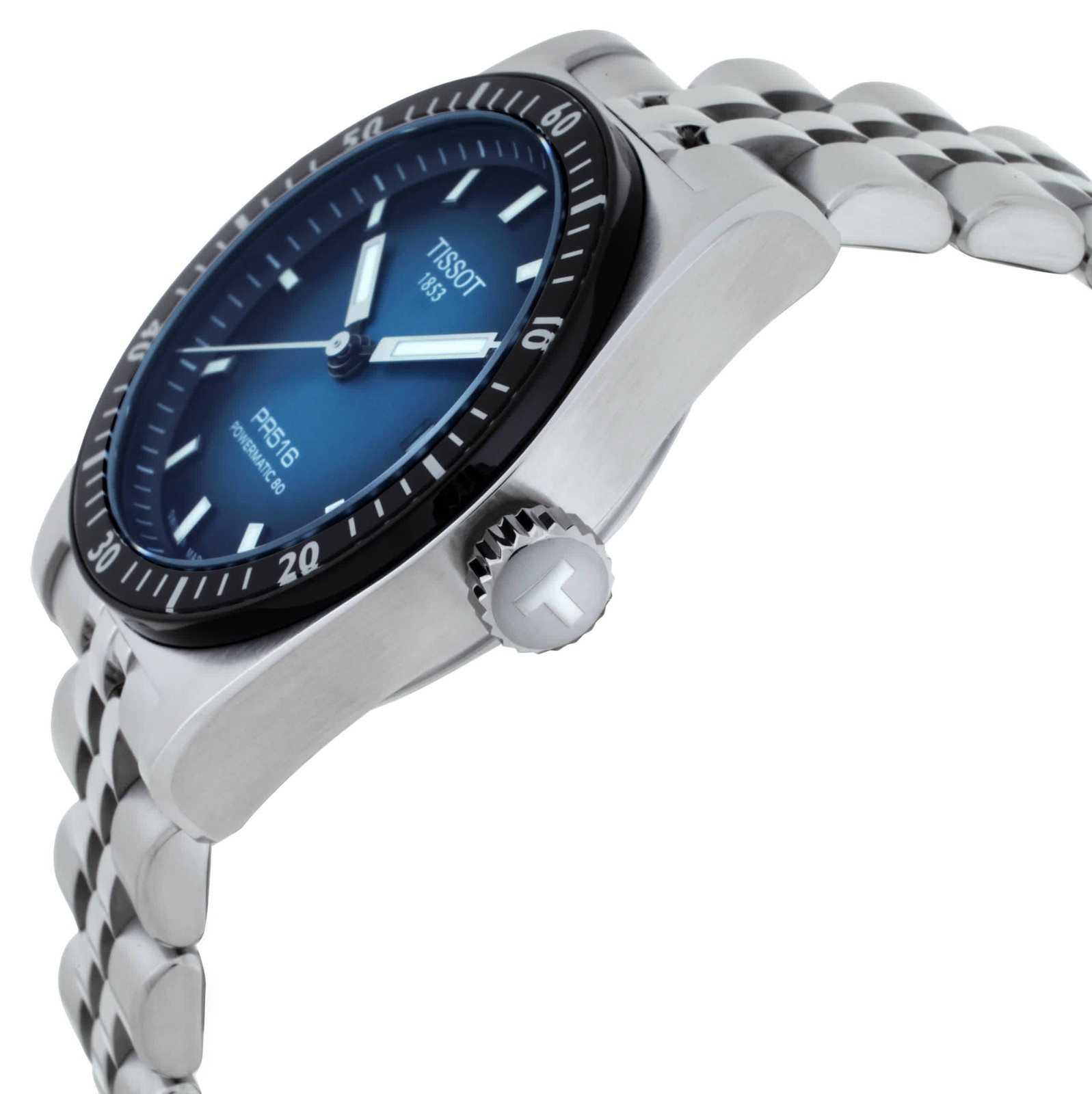 Tissot PR516 Automatic Blue Gradient Dial Men’s Watch T1494071104100