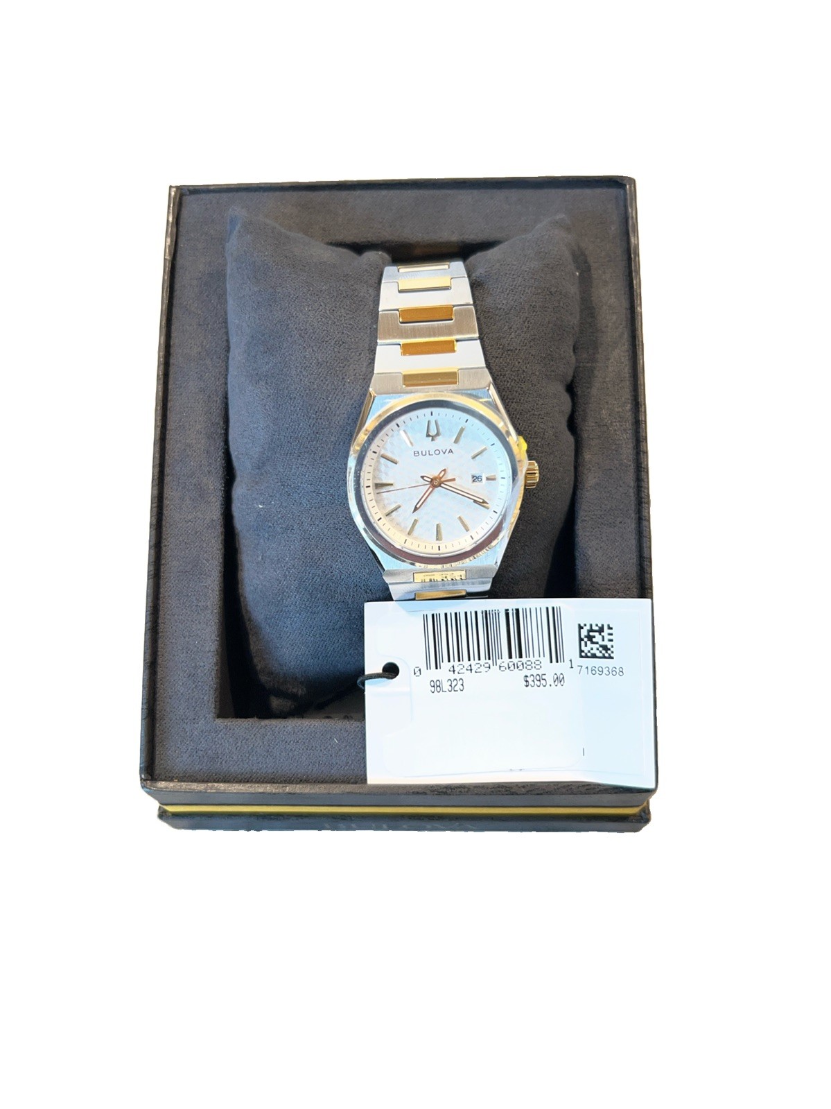 Bulova Women’s Classic Two-Tone Stainless Steel Quartz Watch 98L323