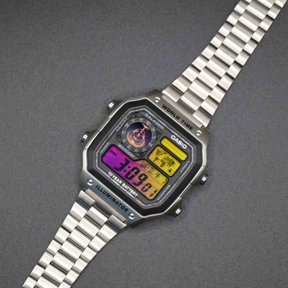 “Elden Ring” | CASIO AE-1200WHD Royale | Stainless Steel Watch Band | Mod