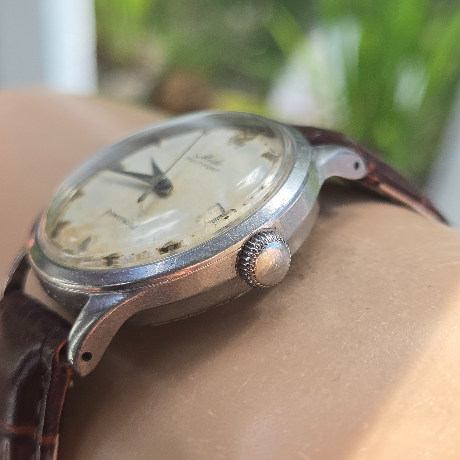 Vintage Mido Multifort Powerwind men’s automatic watch 917PC swiss 1950s