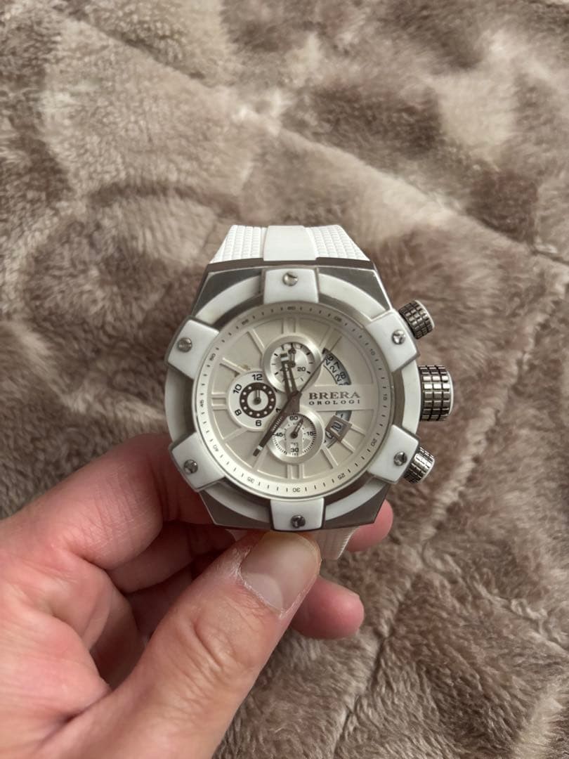 Brera Orologi Wristwatch White Silver