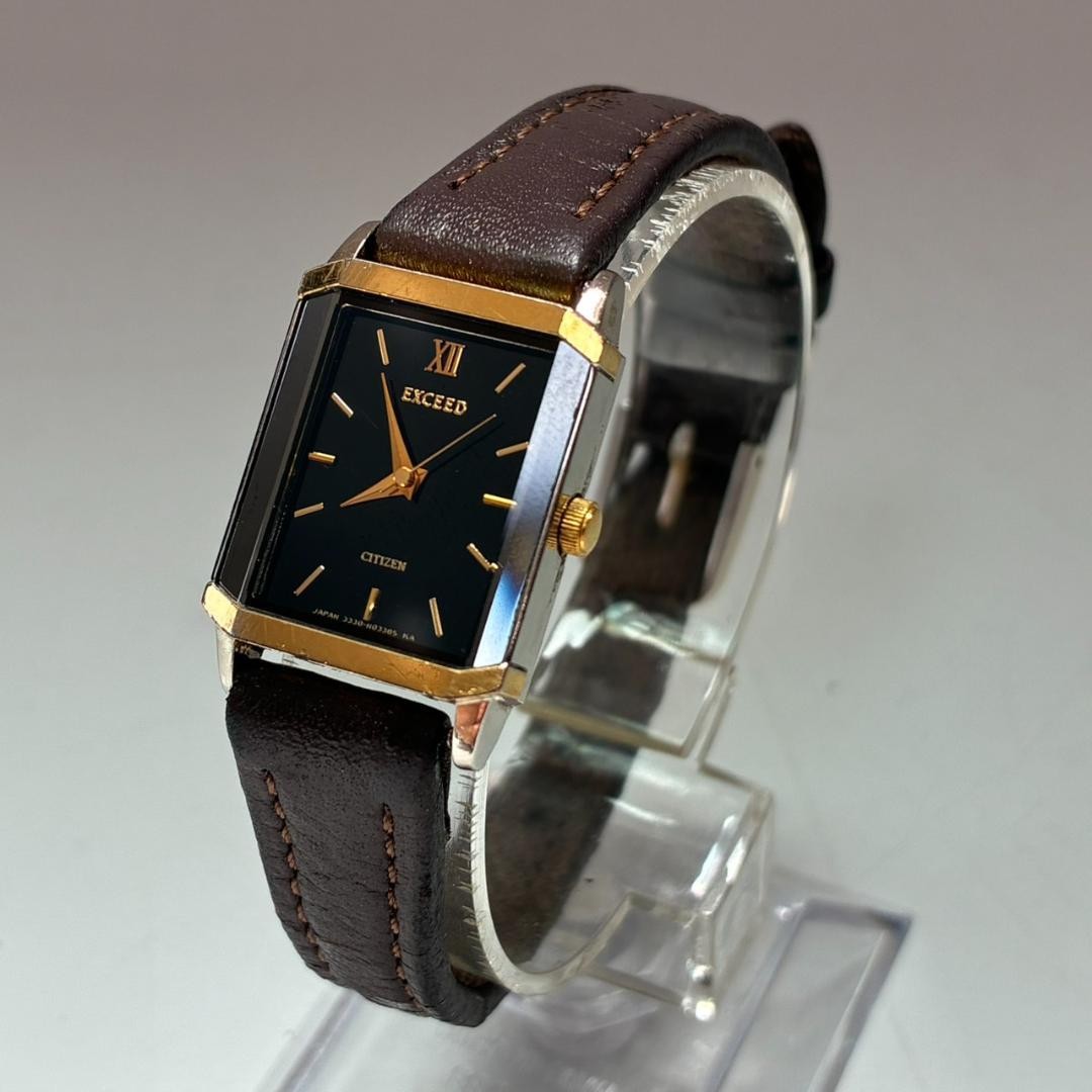 Citizen Exceed Quartz Watch 3330-C80096 – Working Condition 【USED】