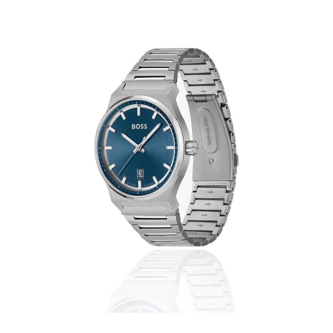 Hugo Boss Candor Men’s Blue Dial Quartz Watch 1514076