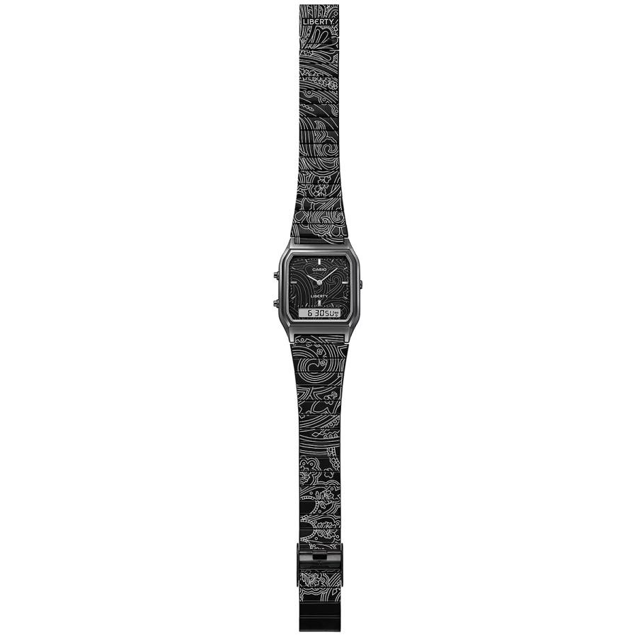 CASIO CLASSIC AQ-230EBLT-1AJR LIBERTY Collaboration Analog Digital Unisex Black