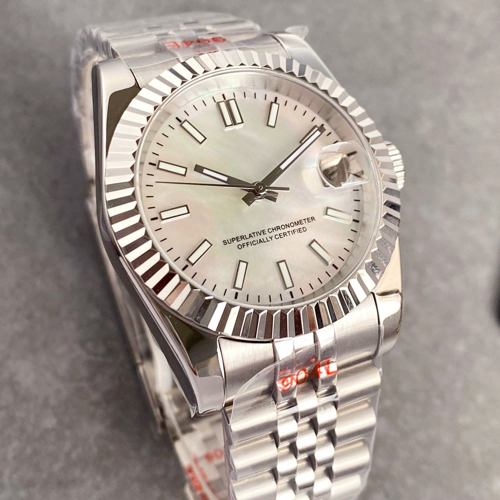 Tandorio 36/39mm Sapphire Glass Mother of Pearl Dial Automatic NH35 Men Watch