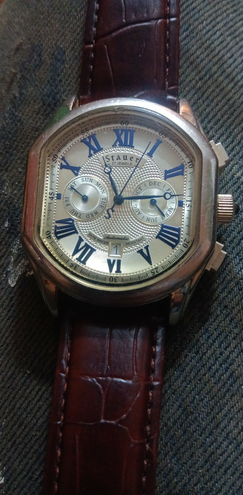 Stauer Watch 20319 Meisterzeit 27 Jewels