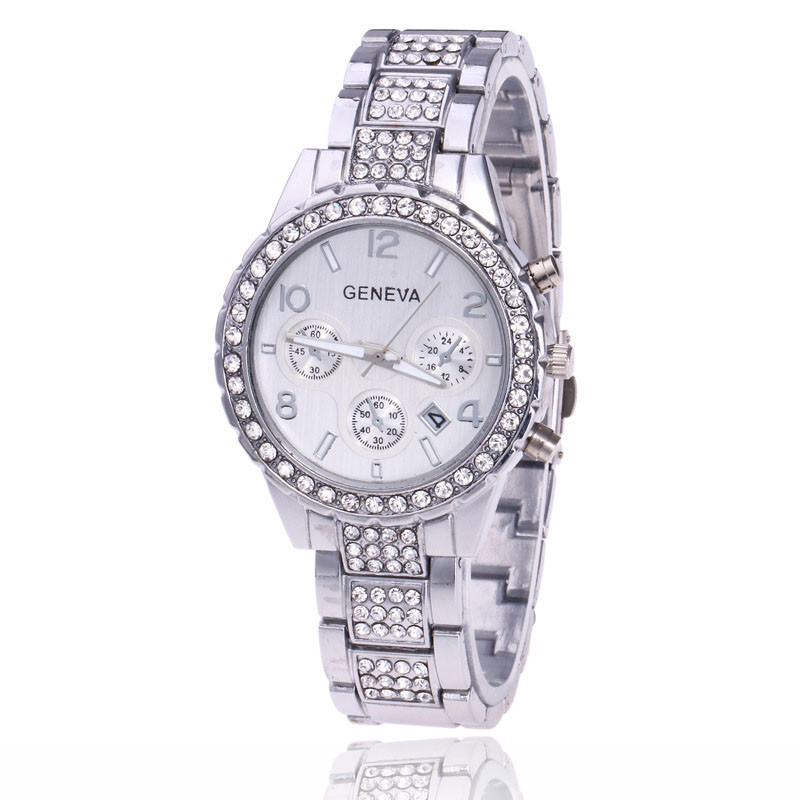 New Fashion Bracelet Wrist Watch for Woman Ladies Silver Rose Gold Luxury Gifts