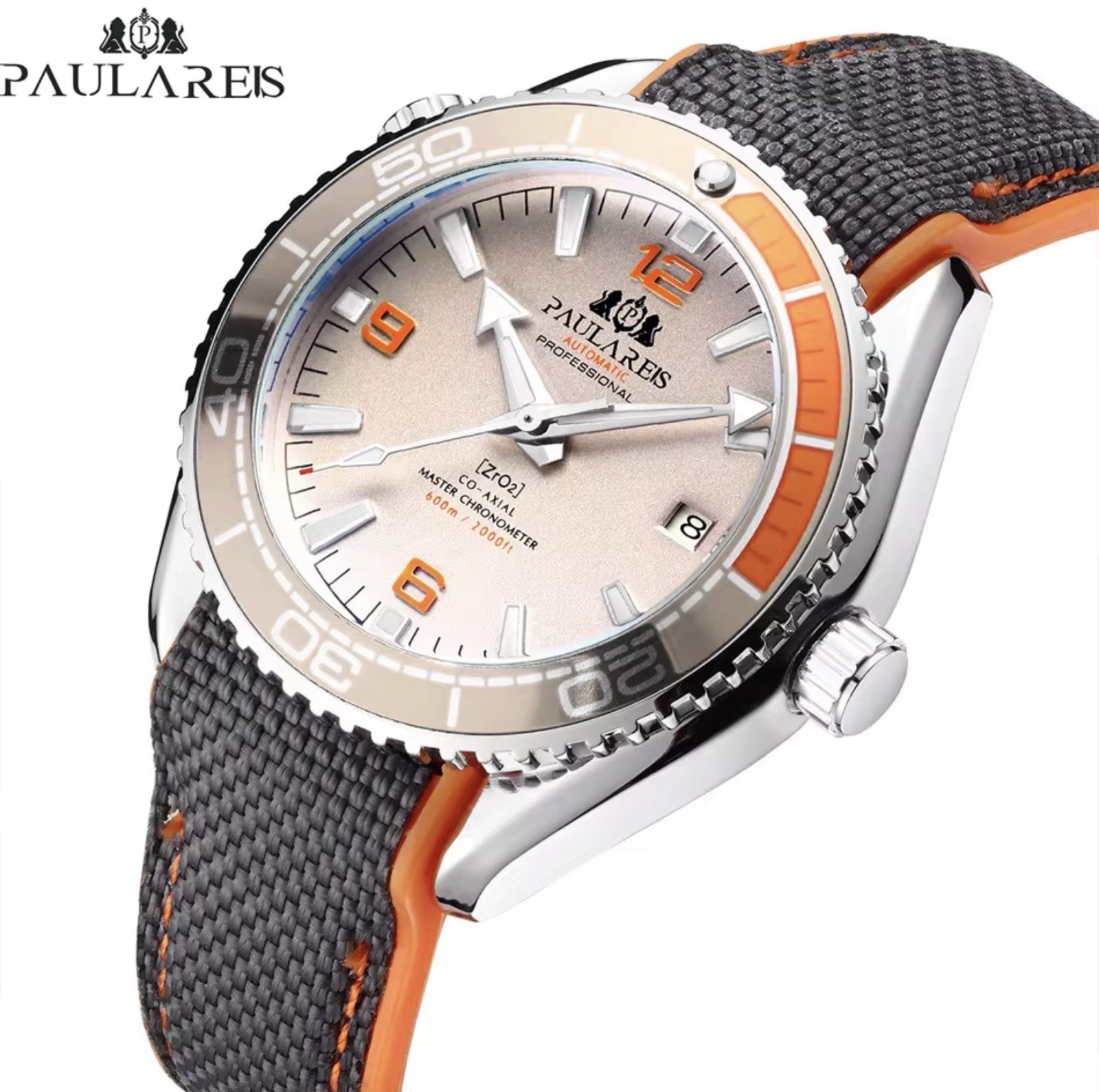 PAULAREIS Casual Waterproof Men’s Watch Luminous Automatic Mechanical Great Gift