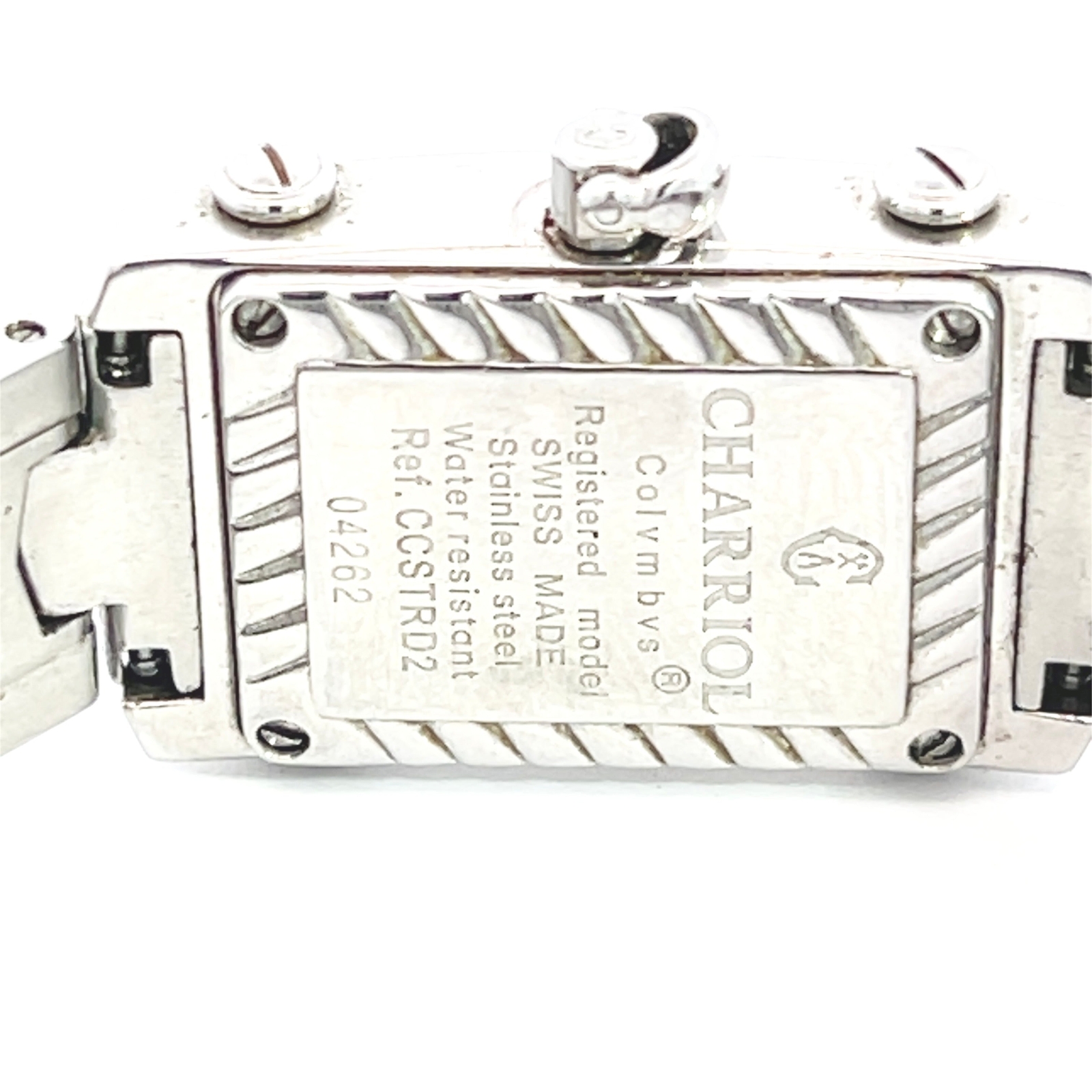 Philippe Charriol Diamond Ladies Wristwatch 6.5″ Stainless Steel 22.8 mm CH1