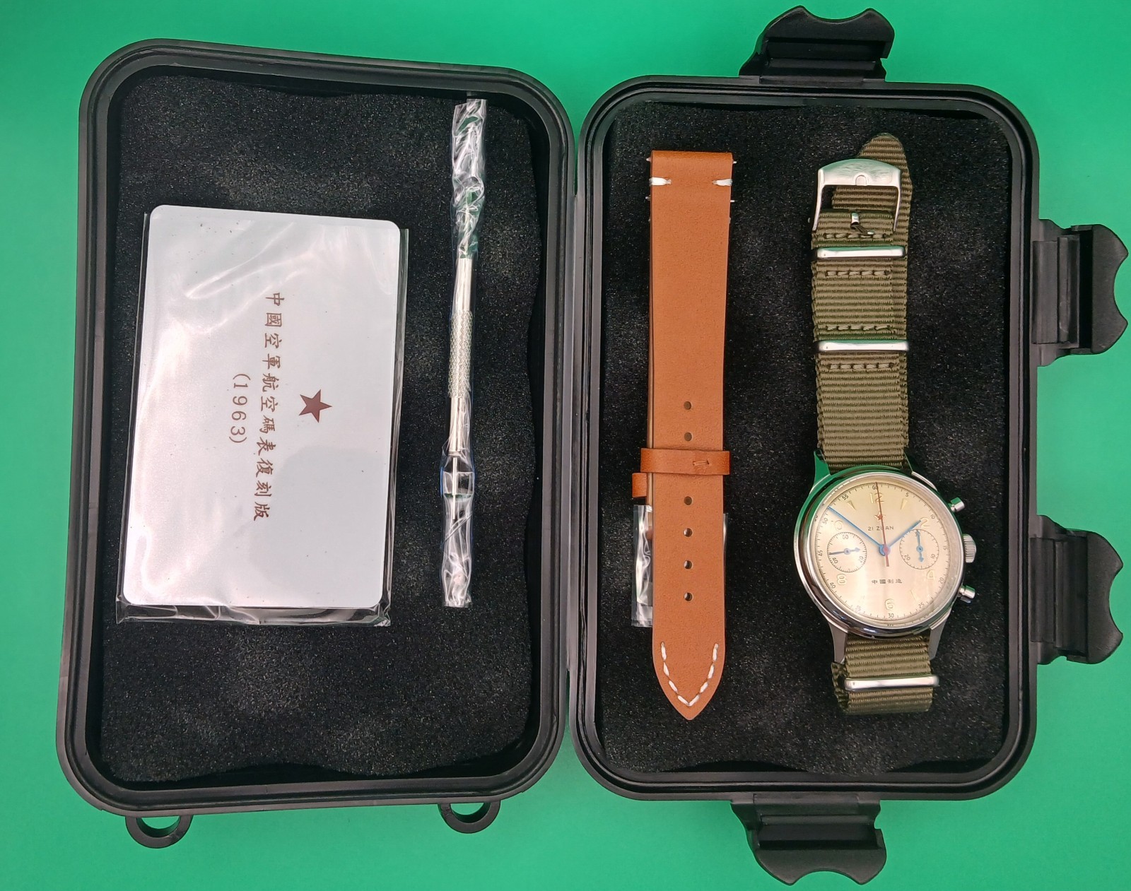 Seagull 1963, 38 mm Manual w/ Sapphire Crystal, US Seller, Fast Shipping!
