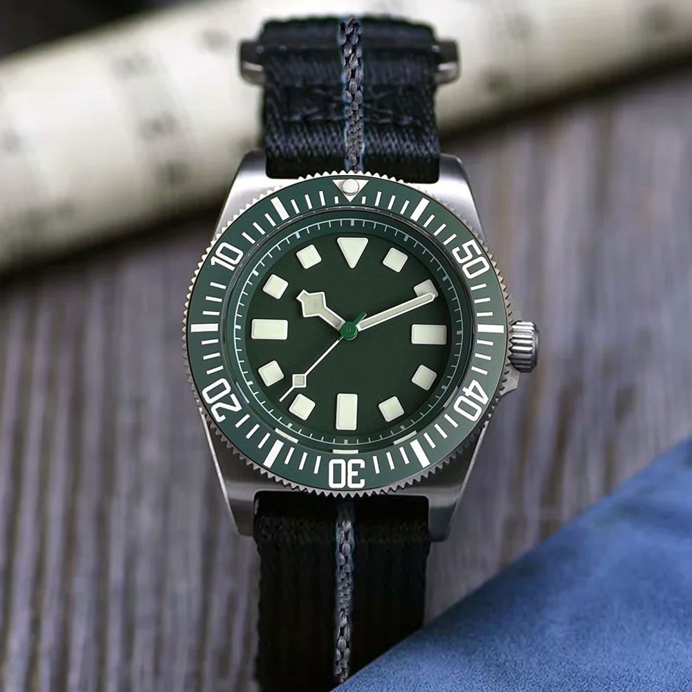 Tandorio New 42mm Titanium 20ATM Sapphire Glass Japan NH35A PT5000 Men’s Watch