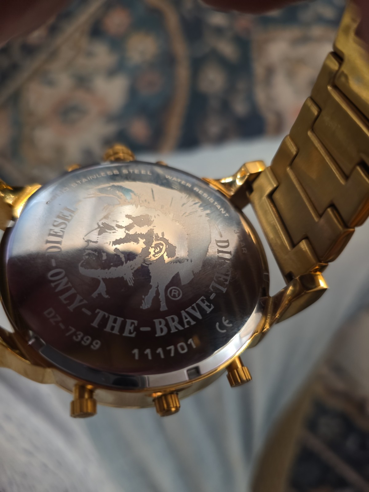 Diesel DZ7399 Mr. Daddy 2.0 Men’s Wristwatch – Gold
