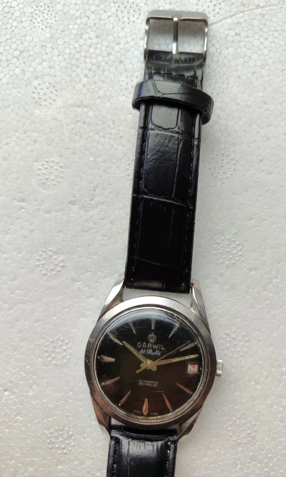 DARWIL Stainless Steel 88 Rubis Swiss Made Automatic Perfect Working Incabloc