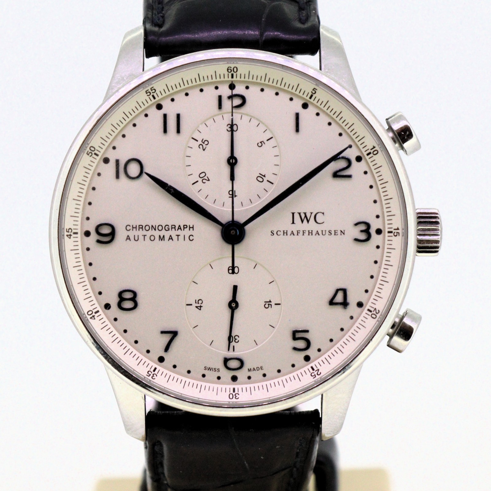 IWC Schaffhausen Portugieser 41mm chronograph IW371446 with papers + warranty