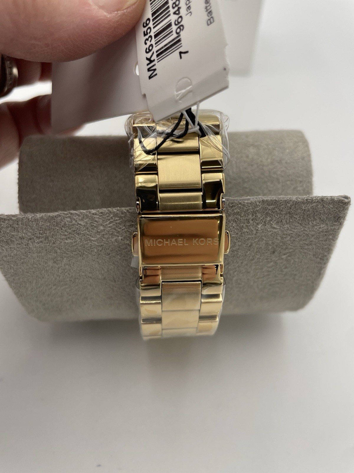 MICHAEL KORS Gold Pave Women’s Watch WREN Stainless Steel and Pave Crystal watch