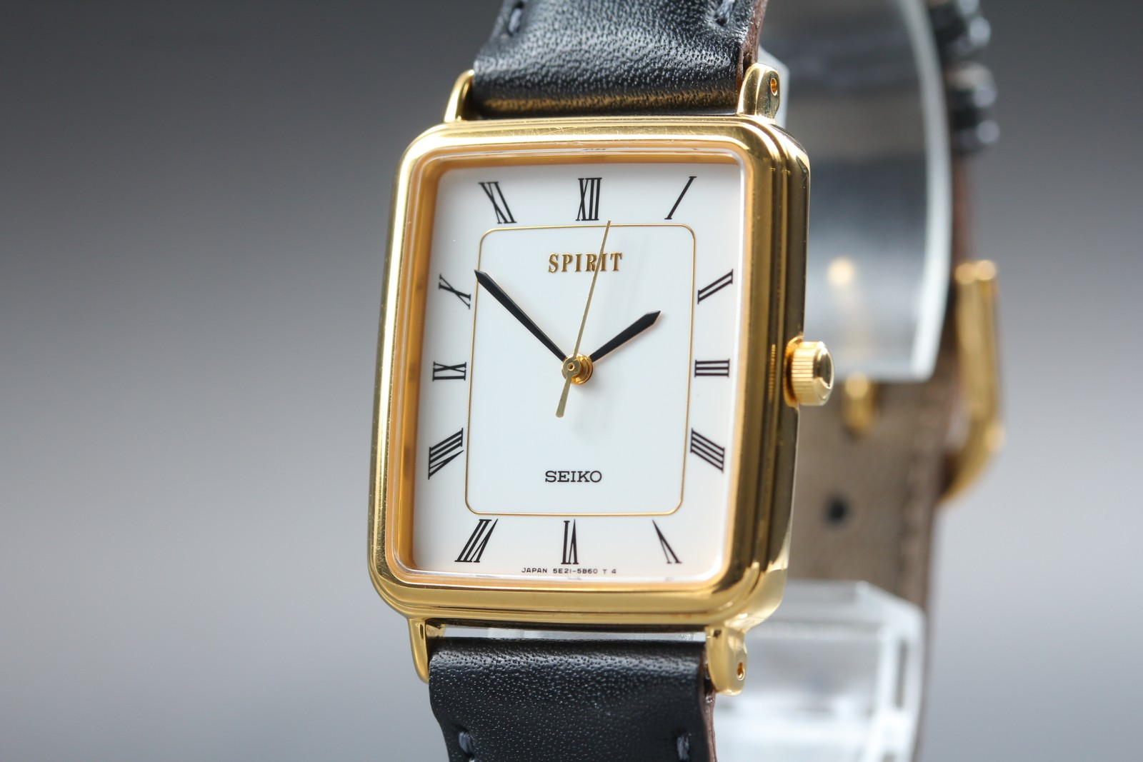 [Near MINT] SEIKO Spirit 5E21-5B50 26mm White Dial Quartz Men’s Watch from JAPAN