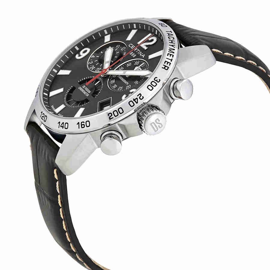Certina DS Podium Chronograph Black Dial Men’s Watch C034.654.16.057.00