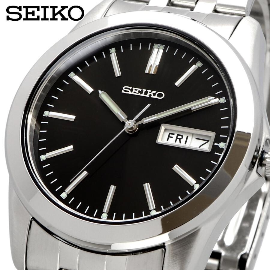 Seiko Spirit Men’s Black Watch – SCXC013