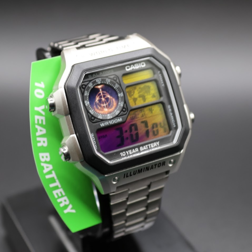 “Elden Ring” | CASIO AE-1200WHD Royale | Stainless Steel Watch Band | Mod