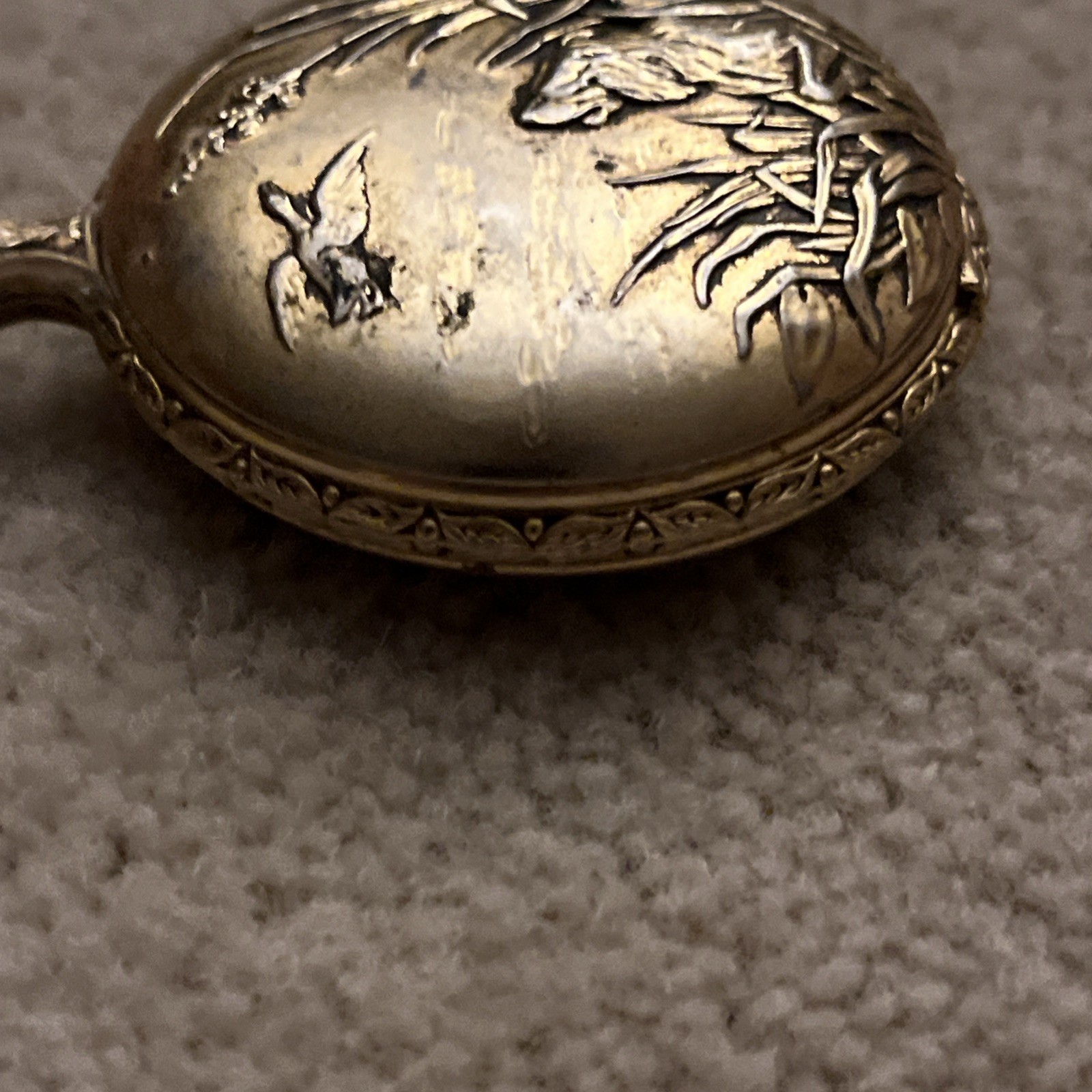 ARMITRON QUARTZ Duck Hunter DESIGN POCKET WATCH needs battery