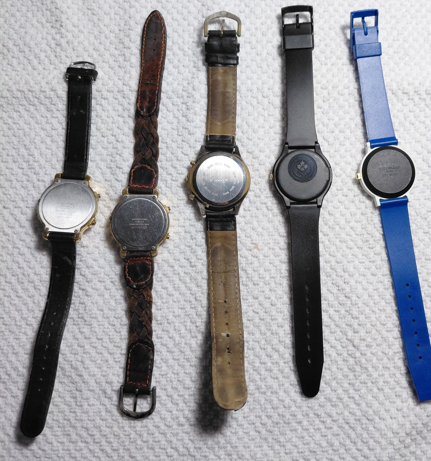 Vintage Watch Lot – Mickey Mouse (Musical), Olympics, Rare Heidi, Orlean Working