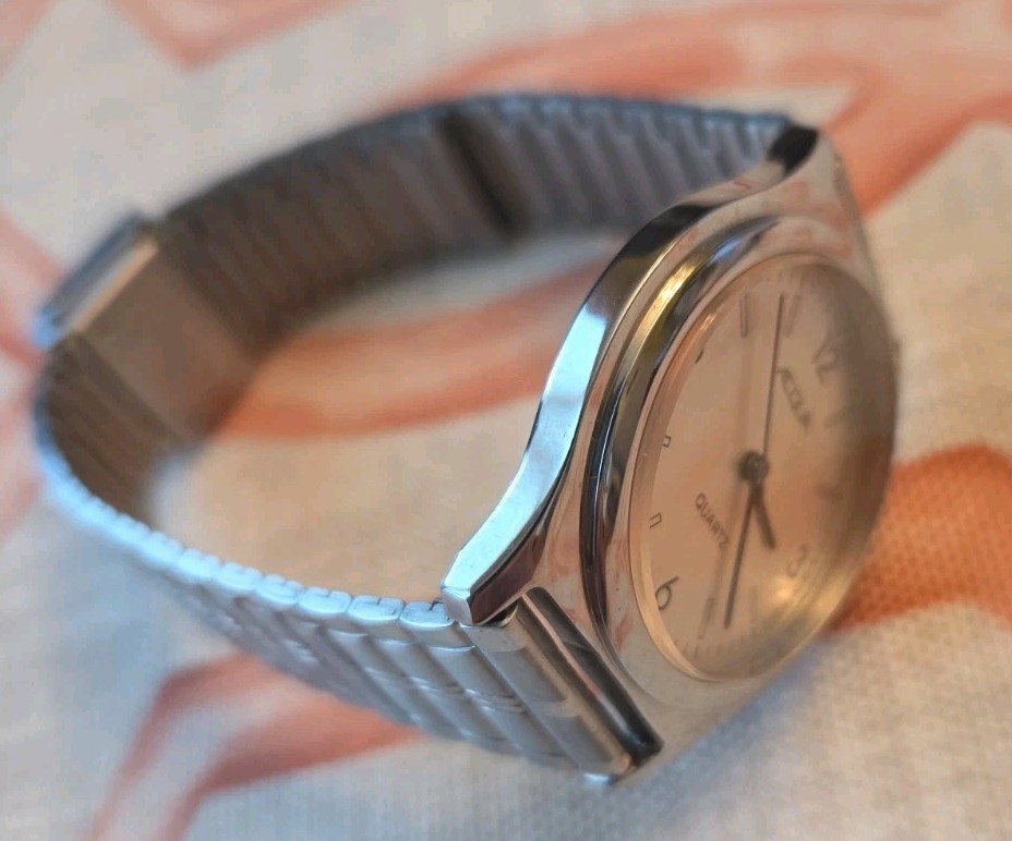 Acqua by Timex Stainless Steel Watch (Timex) Water Resistant New Old Stock