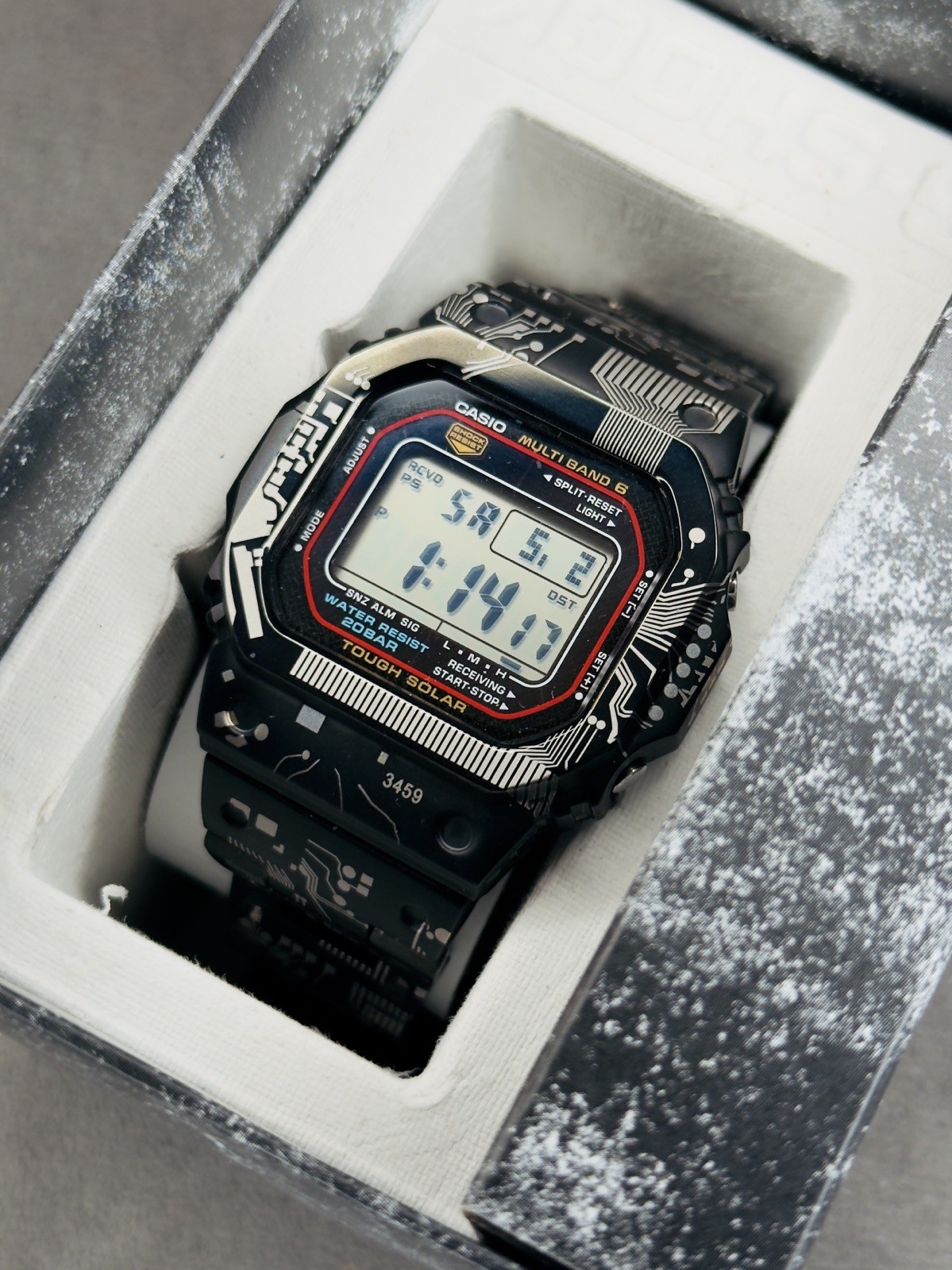 Custom Solid Titanium CASIO G-SHOCK GW-M5610U-1ER Mod
