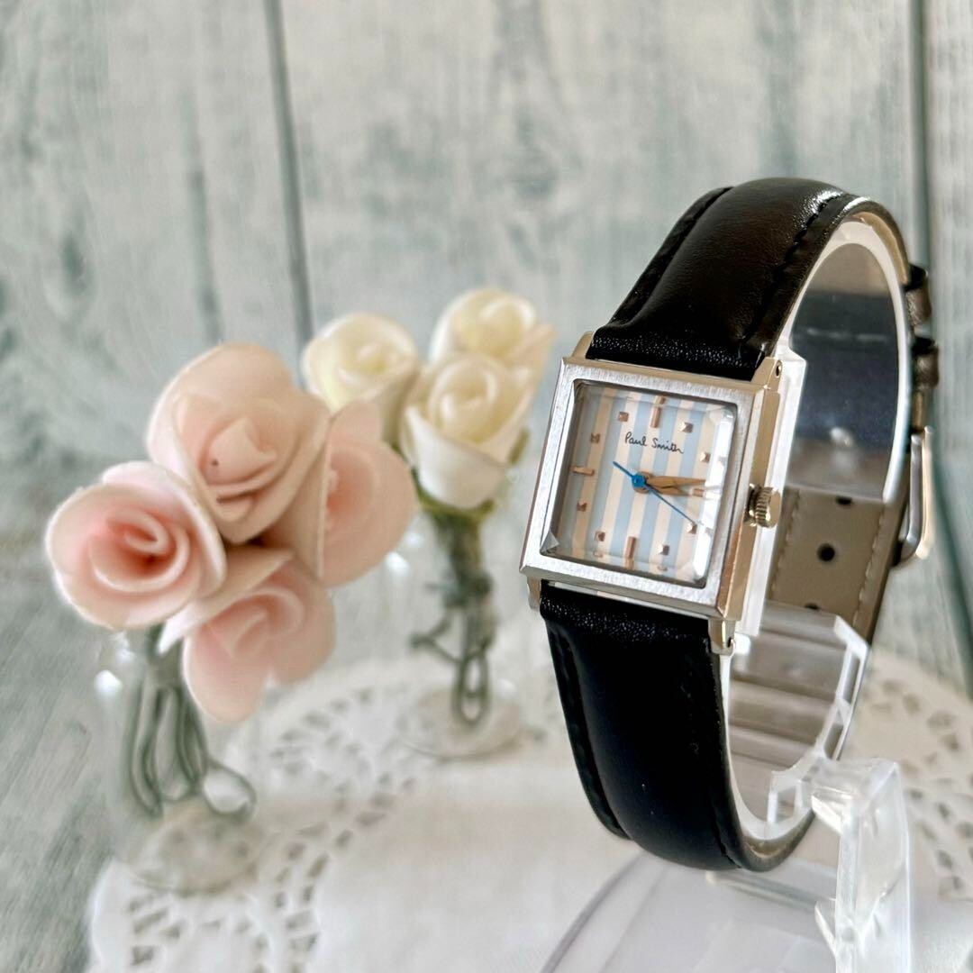 Paul Smith Square Watch Rare Used From Japan Check description