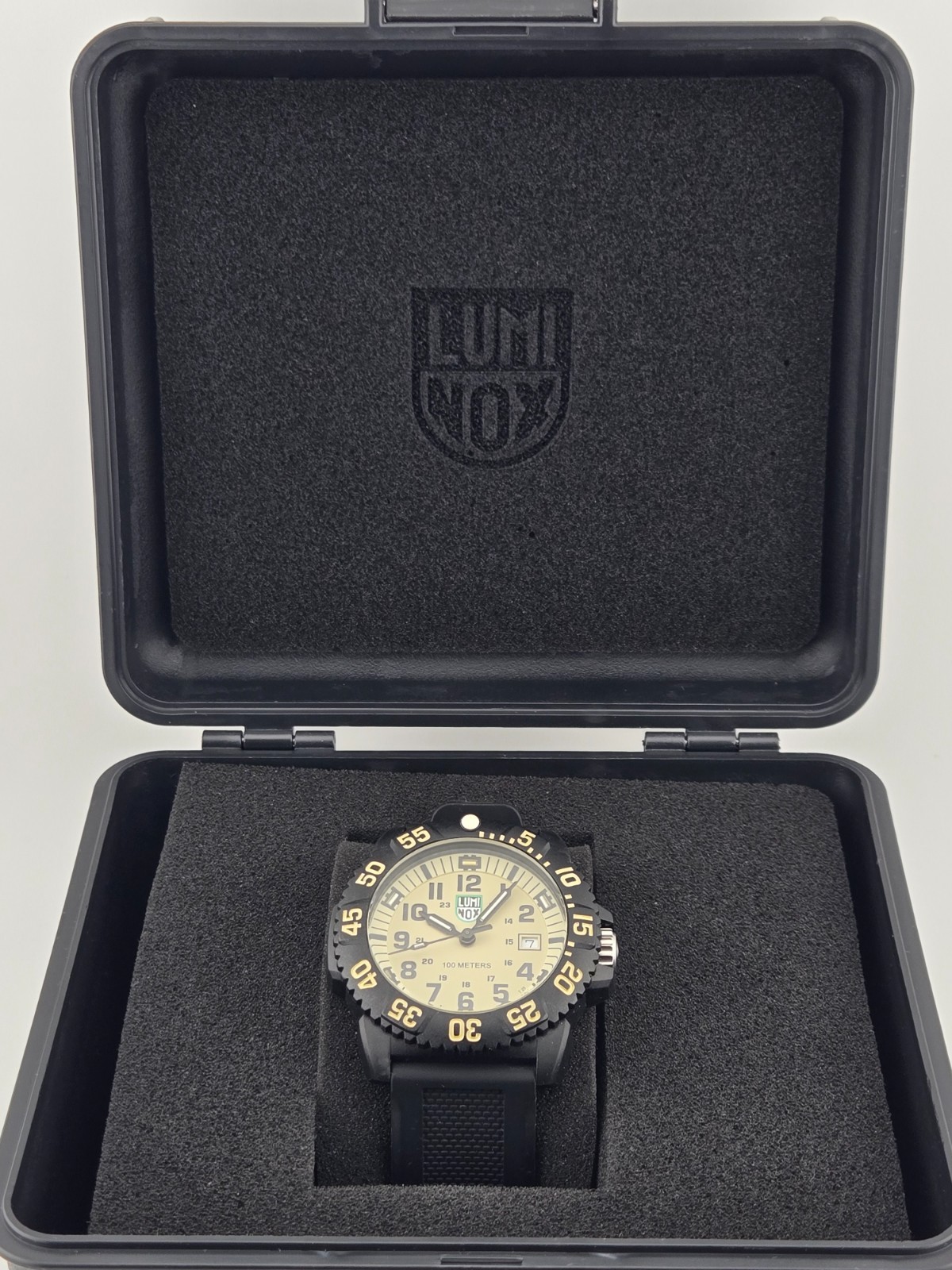 Luminox Men’s G-Series Sea Lion Sand Dial Rubber Strap Watch – X2.2055 NEW