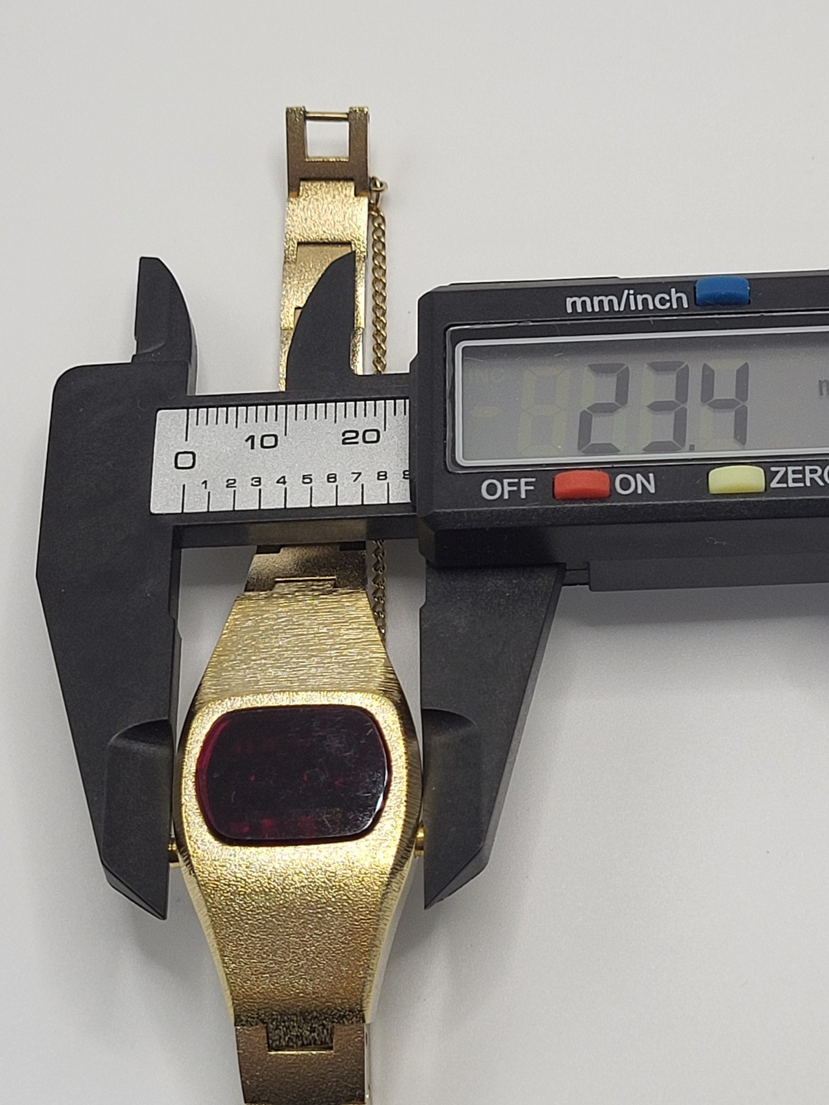 JAPAN [MINT] 1970s Sears Roebuck & Co Vintage LED Watch 1970’s Digital Red E7