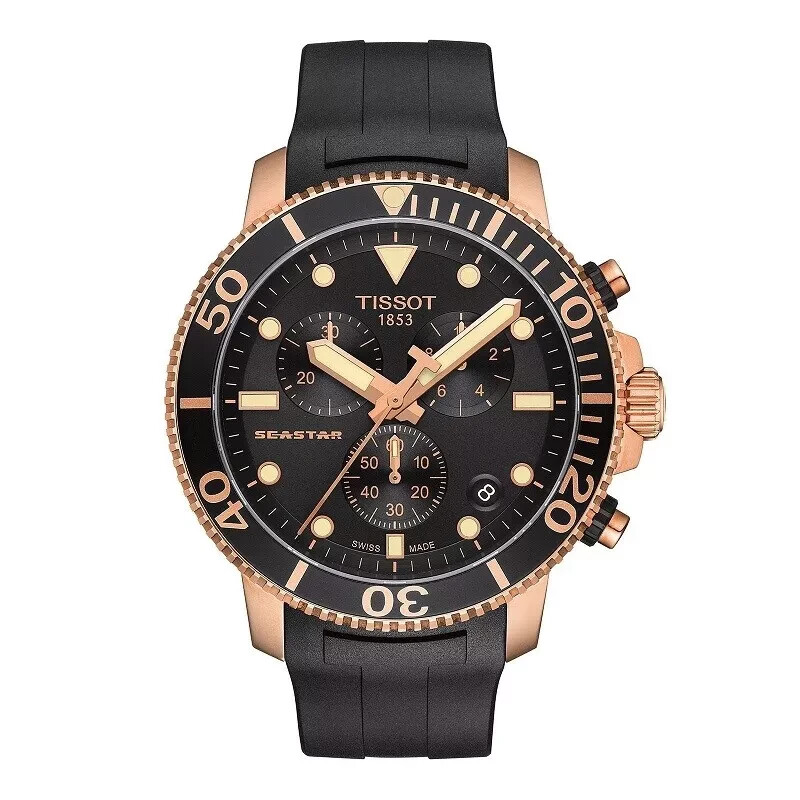 Tissot T-Sport Seastar 1000 Chronograph Diver’s Men’s Watch T120.417.37.051.00