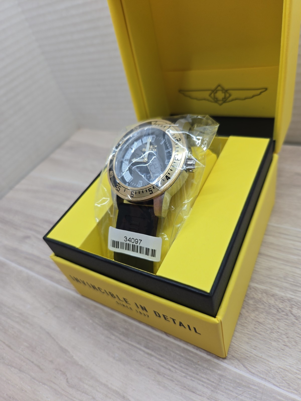 Invicta Specialty Quartz Black and White Dial Men’s Watch 34097