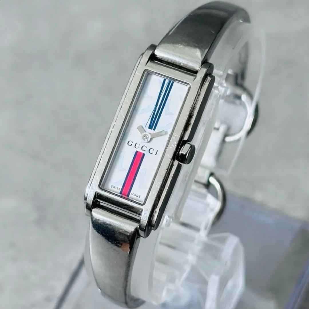 GUCCI Womens Quartz Wristwatch Horsebit Design Case 0.6×1.3in Wrist 6.0in