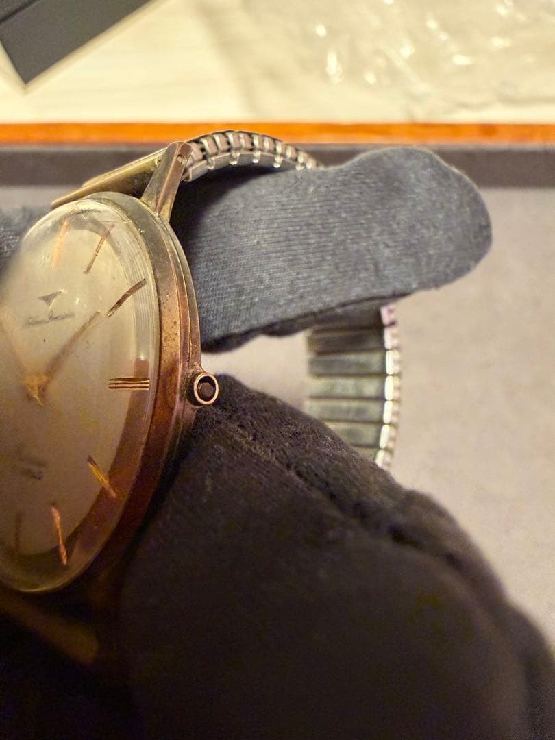Takano Precision Frontier Manual Wind 19 Jewels Champagne Watch