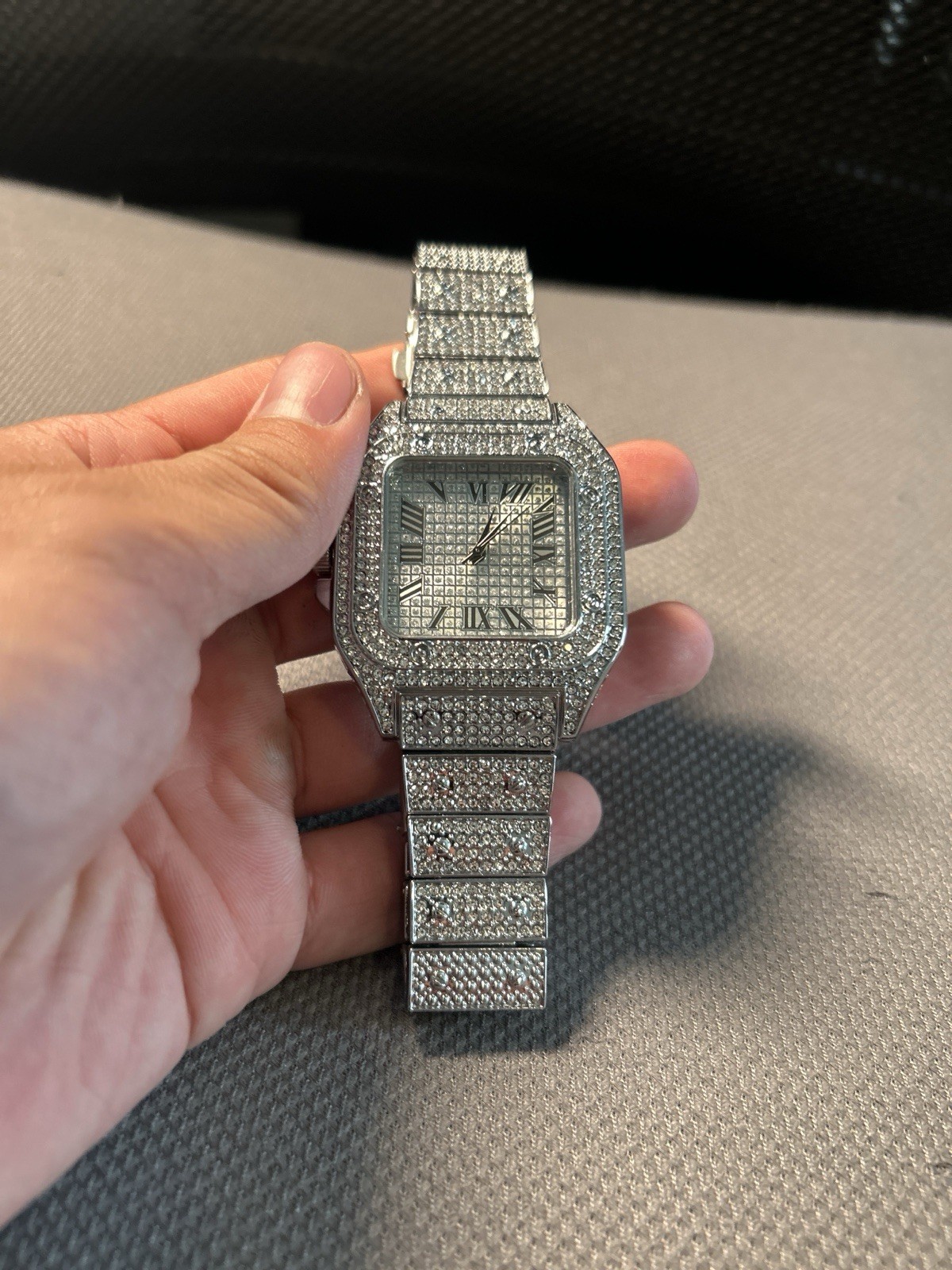 Moisanite Iced Out Shiny Watch