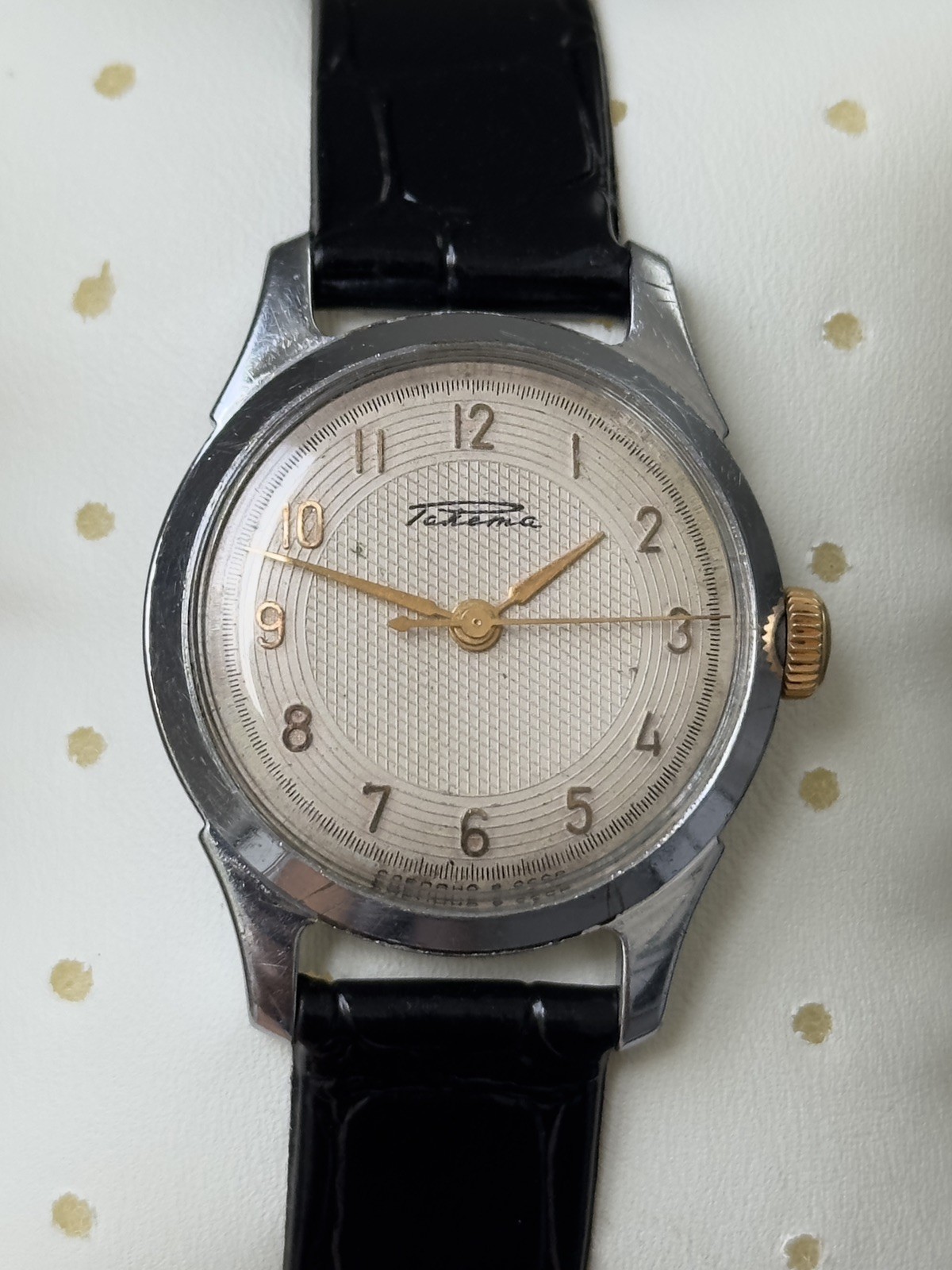 Rare Watch Raketa Baltika USSR Vintage Soviet 2609 PChZ Textured Dial USSR 1960s