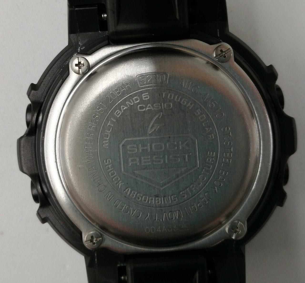 CASIO AWG-M510 Quartz Analog Watch Authentic From Japan