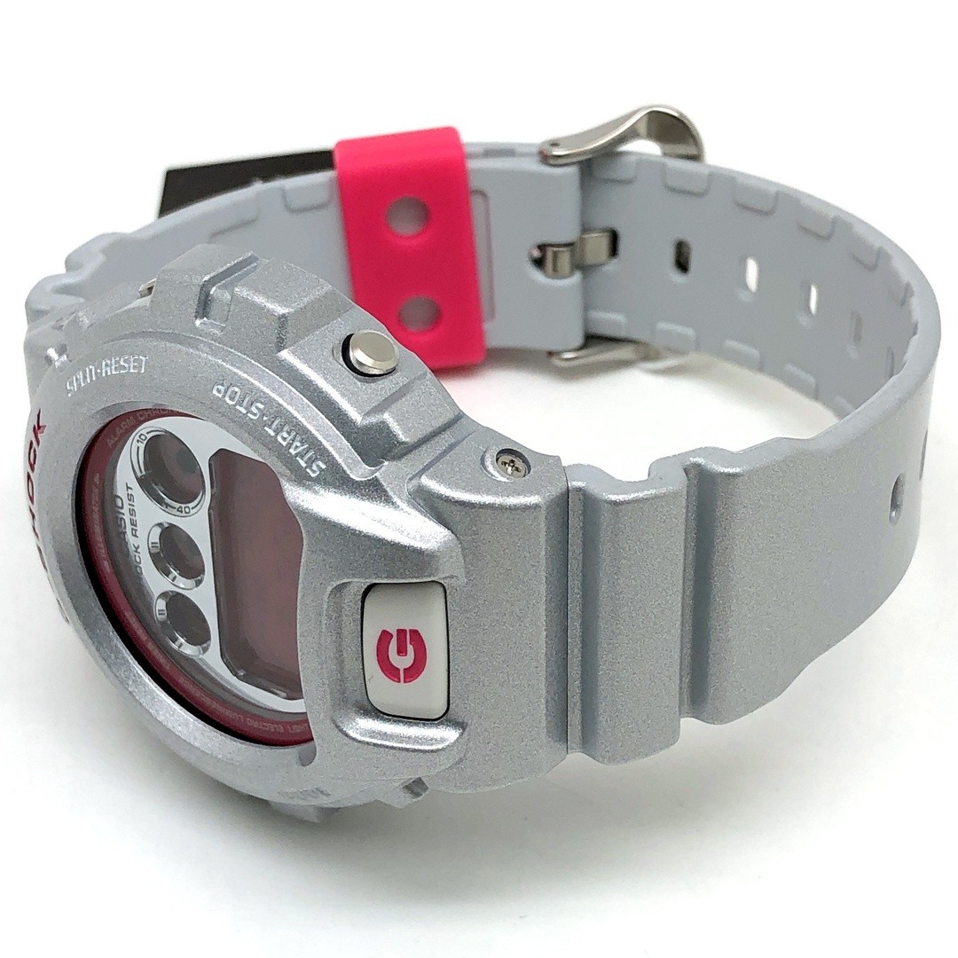 G SHOCK DW 6900CB 8 Crazy Colors Silver x Pink Mirror Dial Inverted Released in
