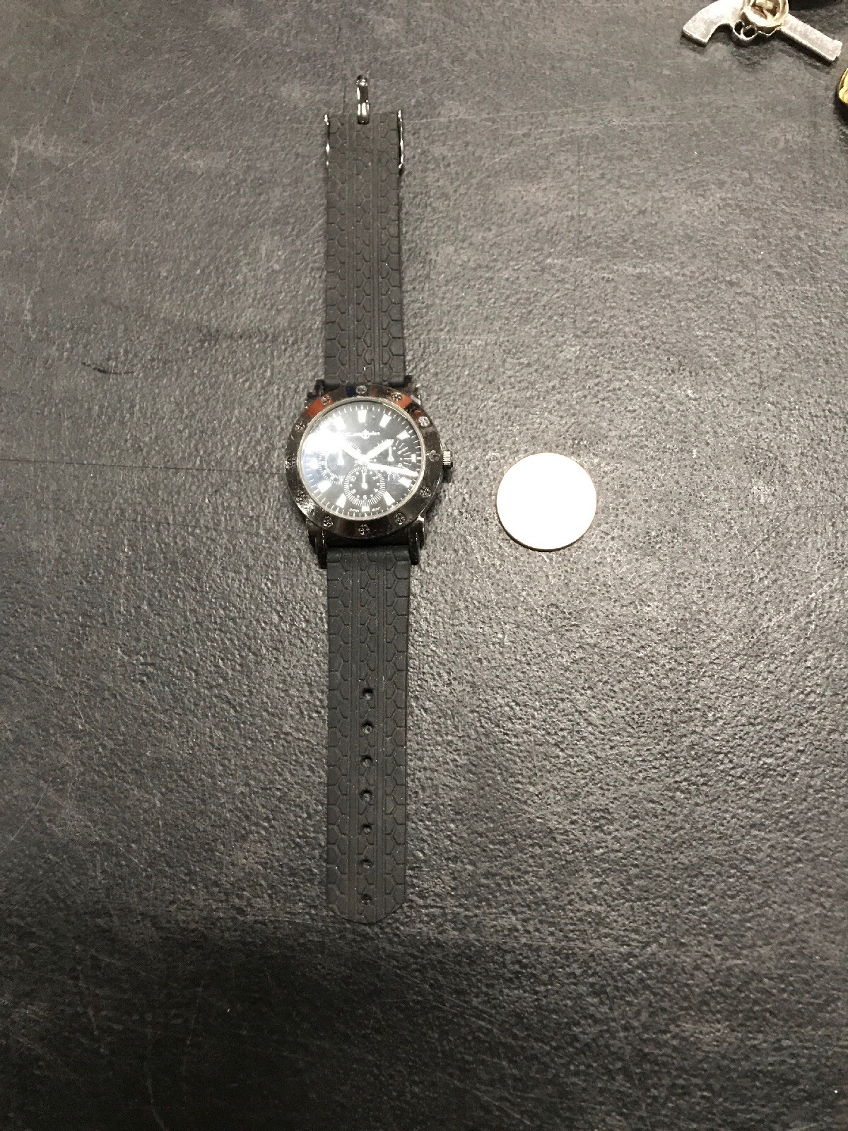 Mens Collezio Strech Band Black Watch
