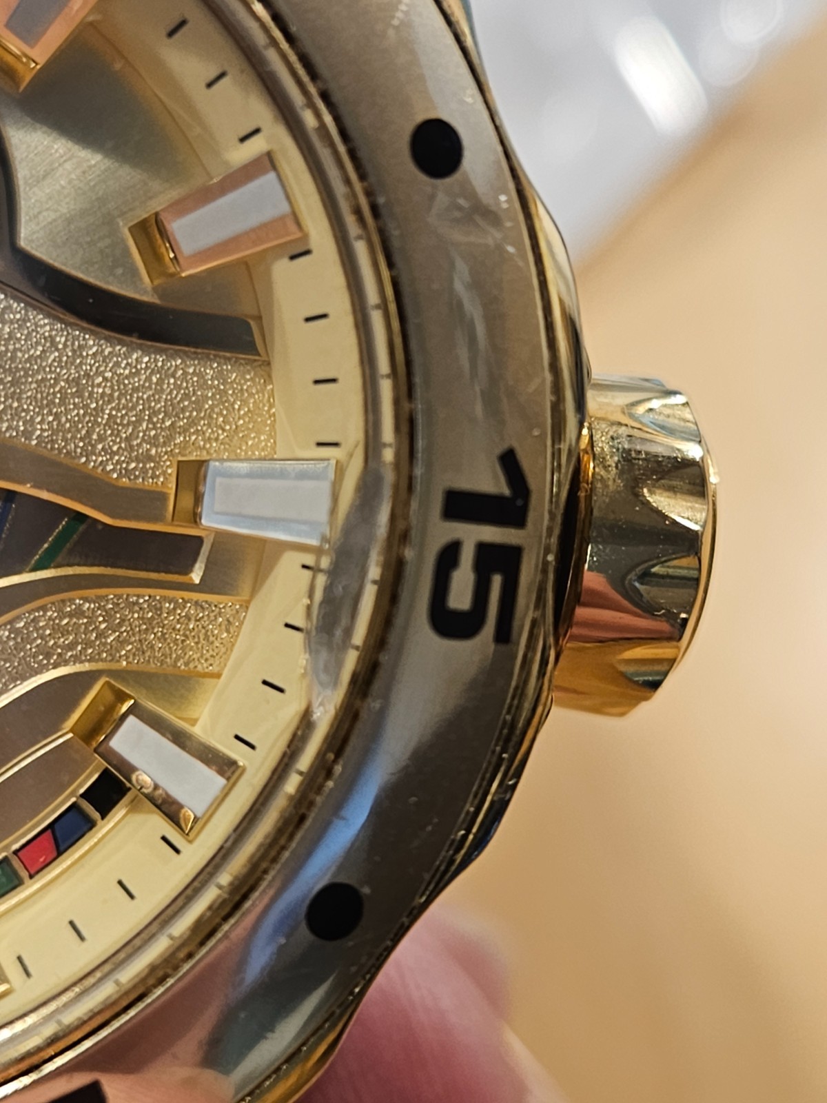 Invicta Star Wars C-3PO Quartz Gold Dial Men’s Watch B24.5 (AS IS)