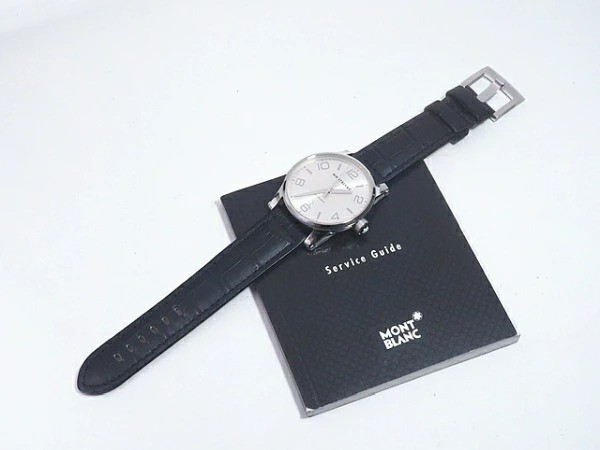 Montblanc TimeWalker Date 7070 Silver Dial 42mm Automatic Stainless Steel Men’s