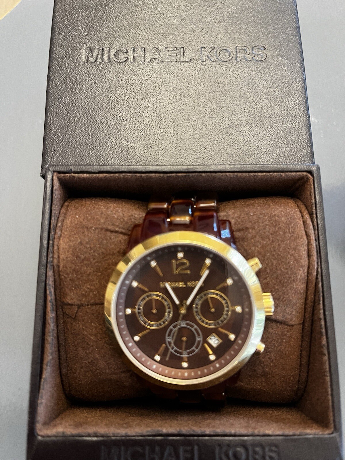 Women’s Michael Kors Audrina Chronograph Glitz Watch MK6237