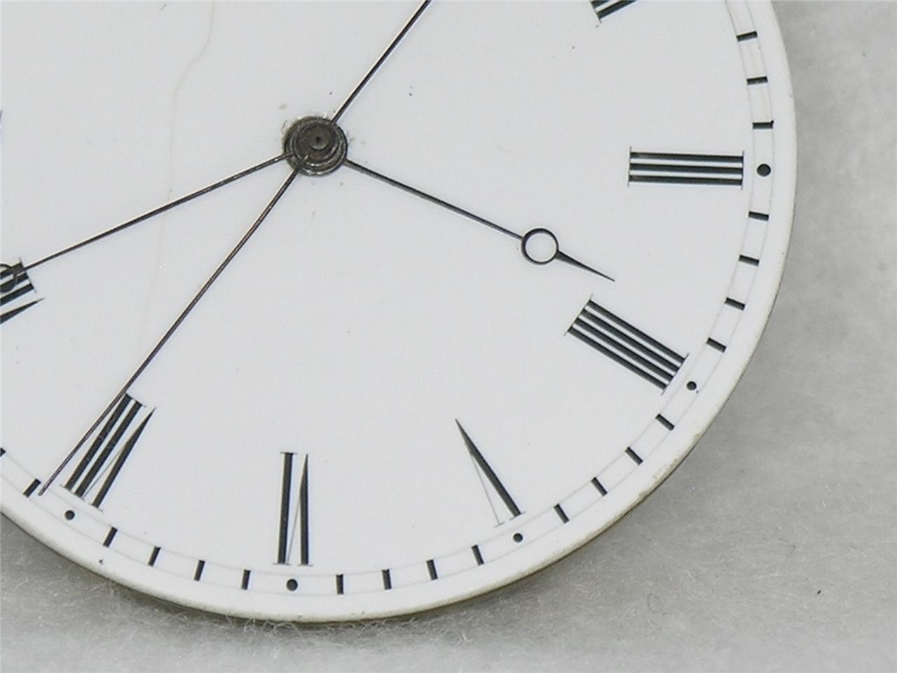 VERY RARE 30 JEWEL 44MM JUMPING INDEPENDENT SECONDS SWISS MOVEMENT, RUNNING!