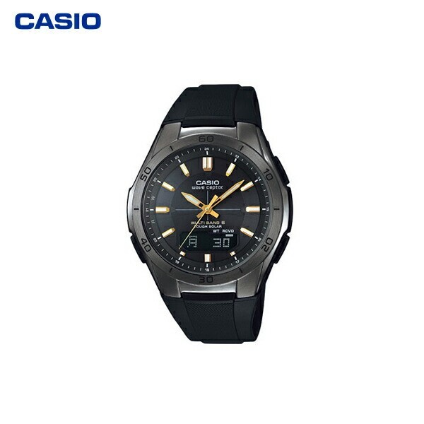 Casio Wave Ceptor WVA-M640B-1A2JF Multi Band 6 Men Watch 52 × 43.5 × 12.3 mm