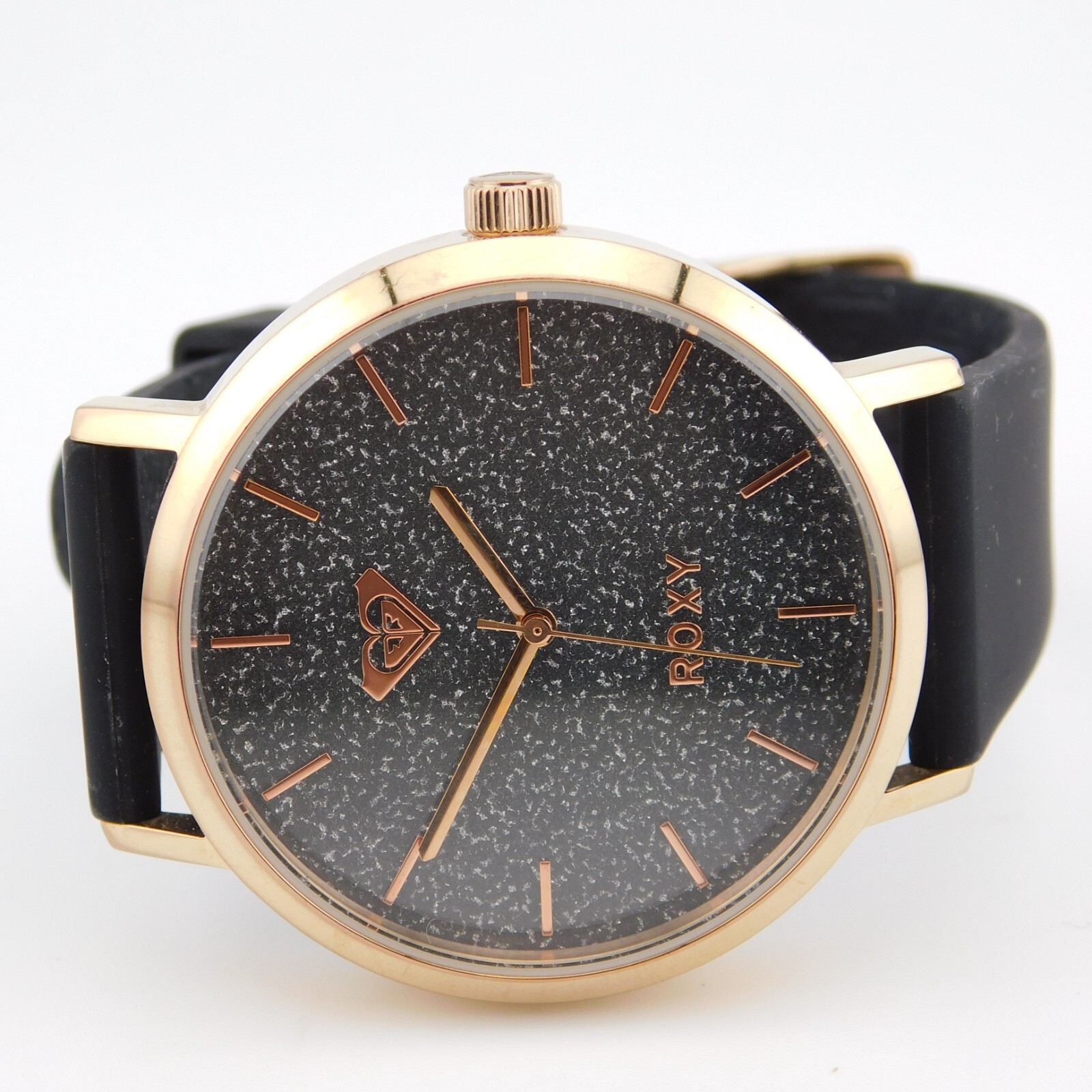 ROXY The Royal RX/1008BKRG St. Steel Quartz Analog Women’s Watch New Battery
