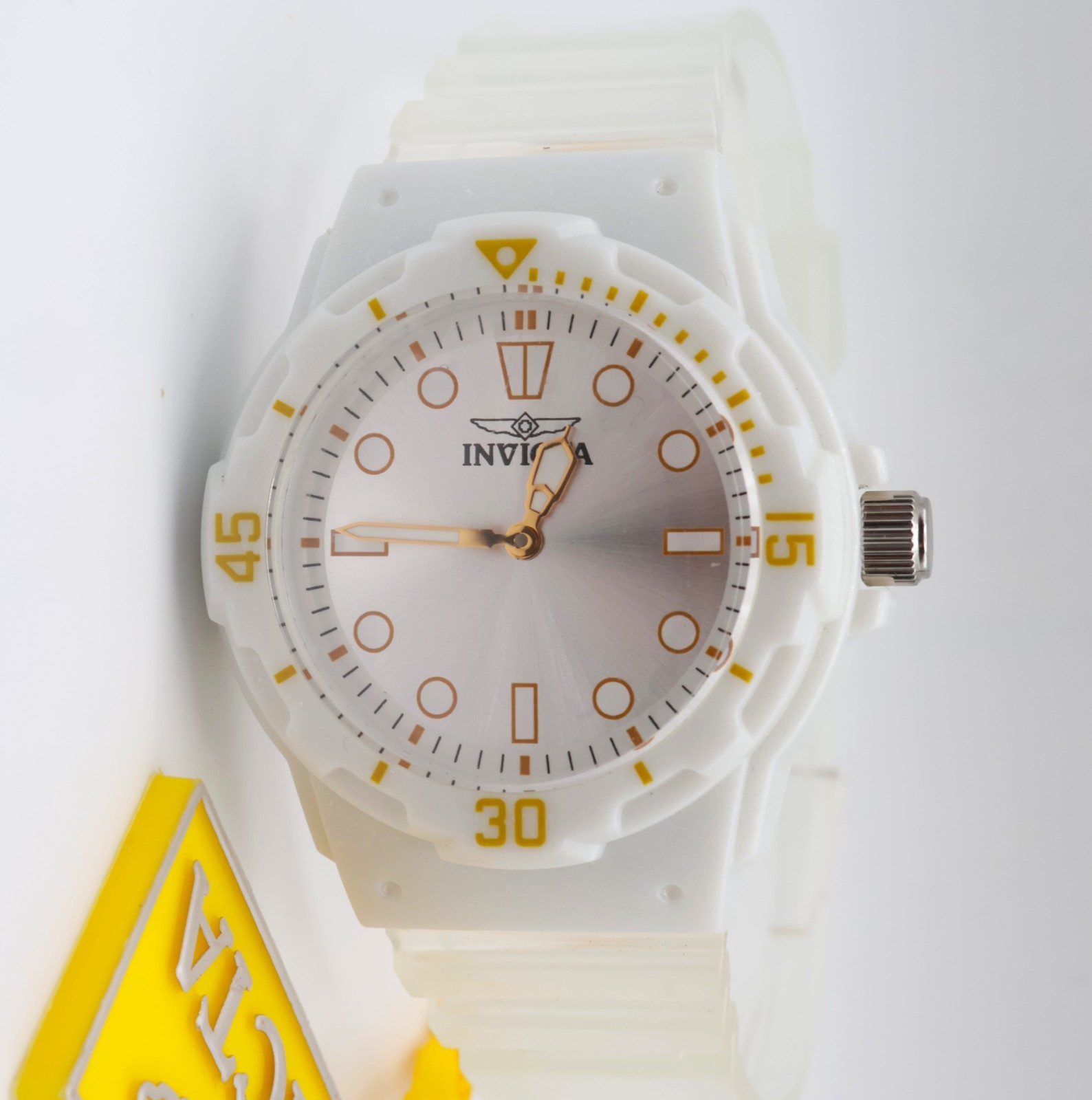 Invicta Celestial Women’s Watch – 35mm, Transparent, White (49204)