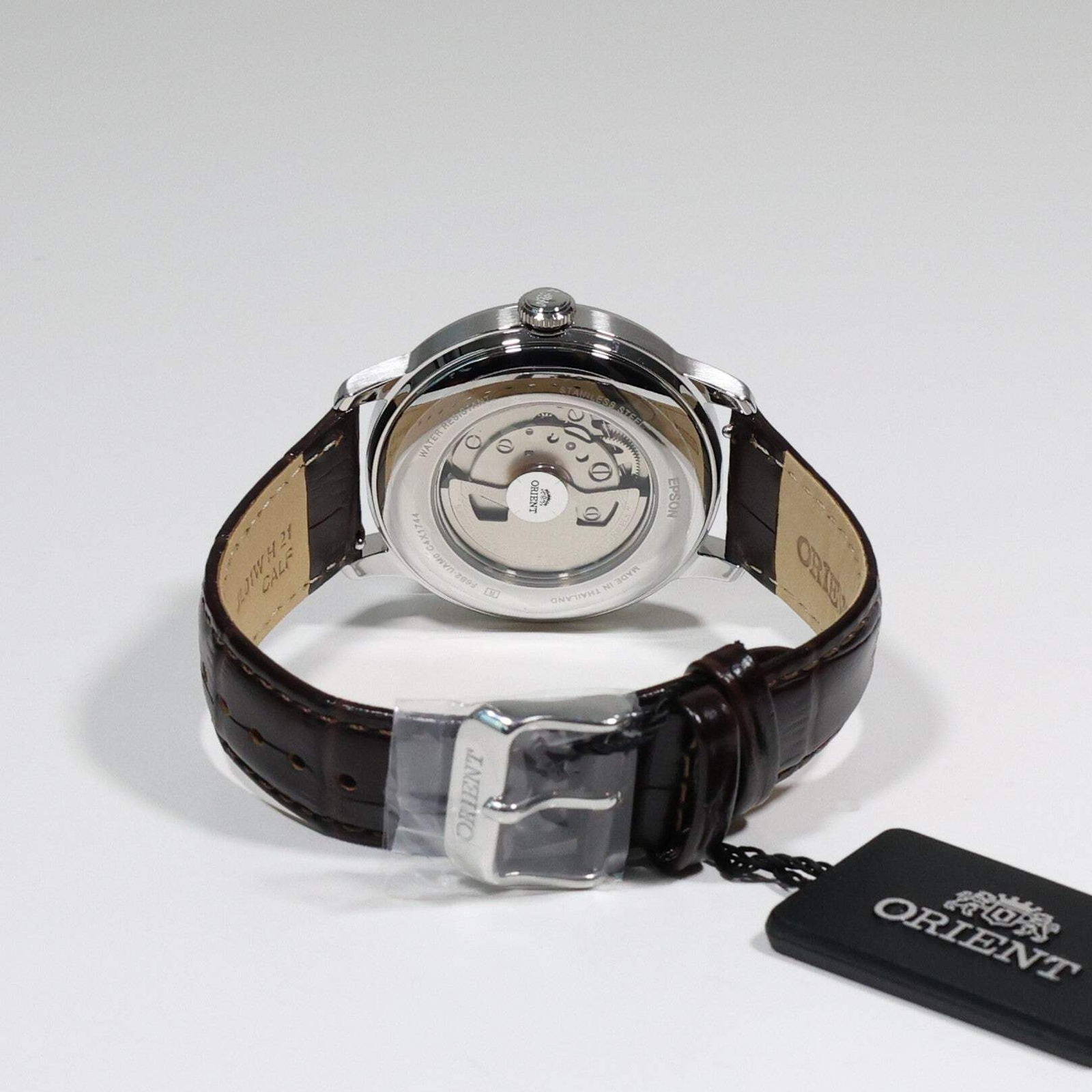 Orient Automatic Sun and Moon Red Dial Men’s Watch RA-AK0807R