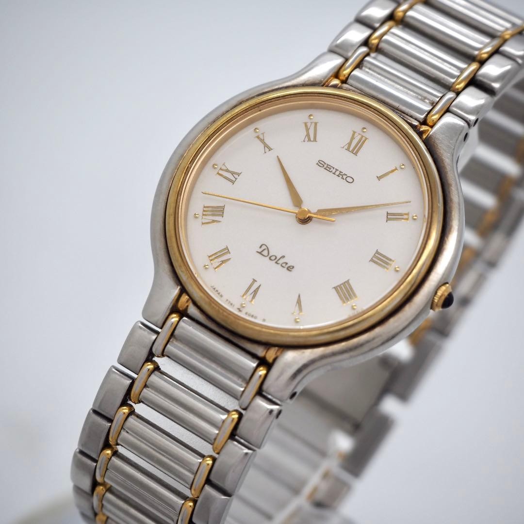 204 Working SEIKO Men’s Dolce Vintage Watch (Combination)