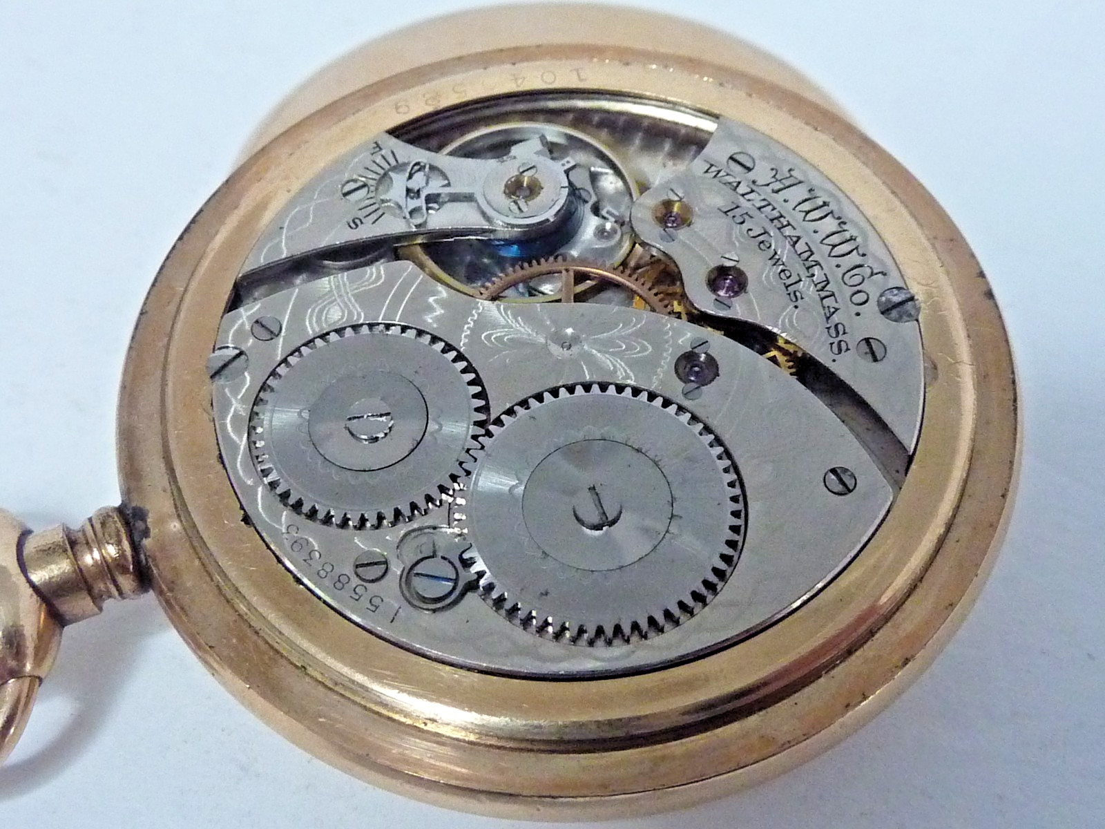 Scarce 1907 KAPPA SIGMA FRATERNITY American Waltham 12sz Pocket Watch – Running